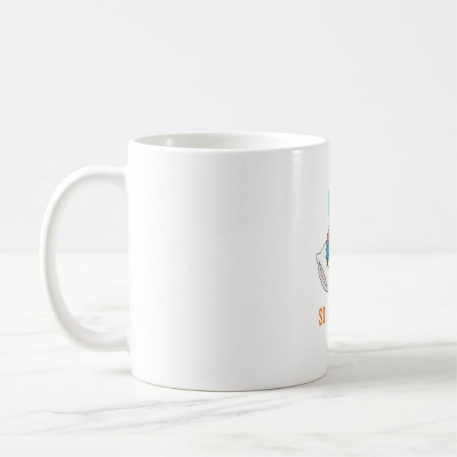 Mug Je fais la sieste pour ne pas accrocher la fente d (Gauche)