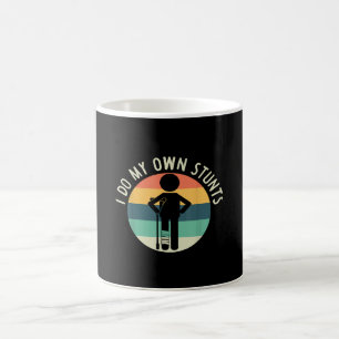 Mug je fais mes propres cascades