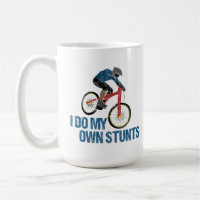 Je Fais Mes Propres Stunts Mountain Biker Vintage