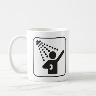 Mug Je fais pipi dans l'animal familier de douche