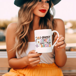 Mug Je fantôme les gens toute l'année super Halloween