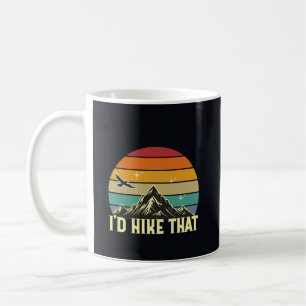 Mug Je ferais une randonnée - Retro Randonnée Adventur