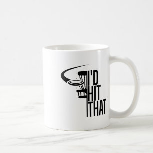 Mug Je frapperais ce cadeau drôle de disque de golf sp