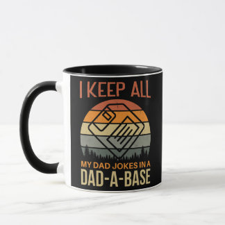 Mug Je Garde Tout Mon Père Plaisanter Dans Un Papa Un 