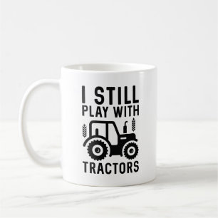 Mug Je joue encore avec des tracteurs