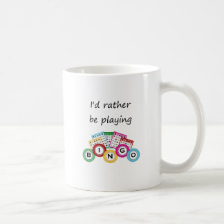Mug Je jouerais plutôt le bingo-test