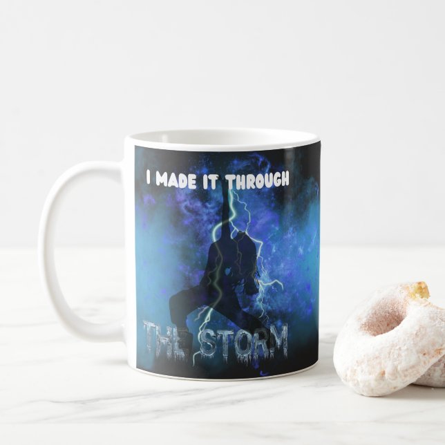 Mug Je L'Ai Fait Par La Tempête (Avec donut)