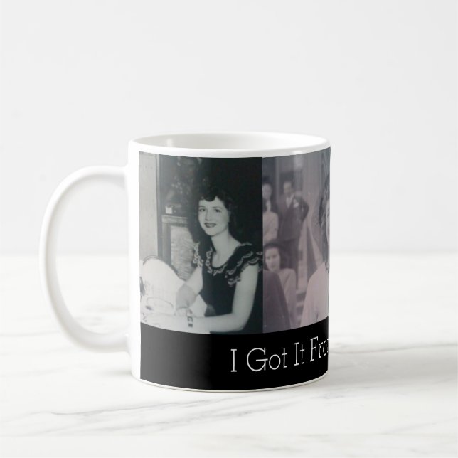 Mug Je l'ai obtenu de ma grand-maman (Gauche)