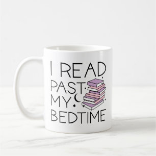 Mug Je lis au-delà de mon heure de coucher