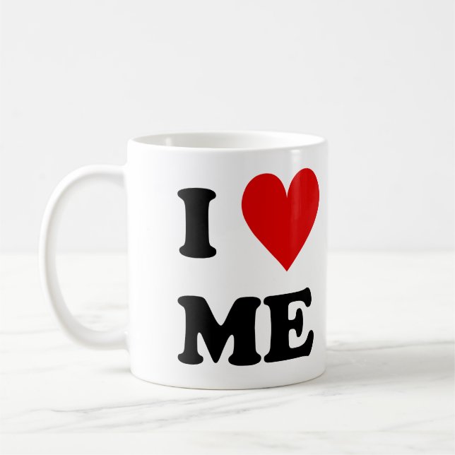Mug Je m'aime coeur (Gauche)