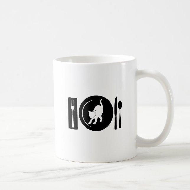 Mug Je mange... (Droite)