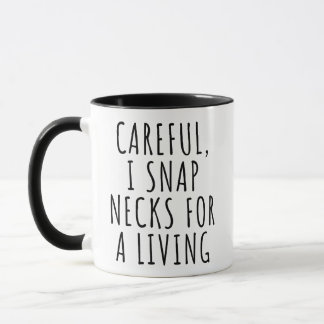 Mug Je Me Coiffe Les Cou Pour Un Chiropraticien Vivant