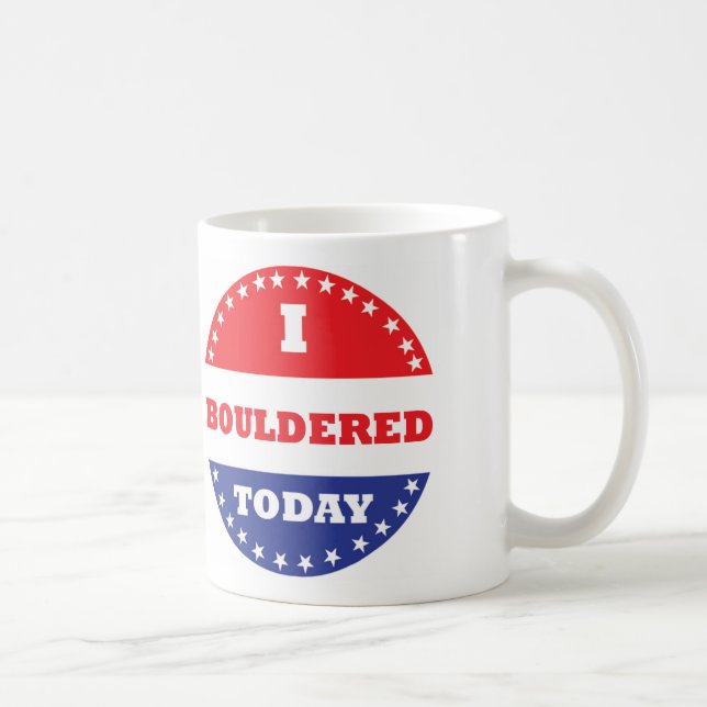 Mug Je me suis souillé aujourd'hui (Droite)
