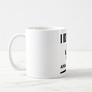Mug Je m'identifie comme amoureux des animaux, animal 