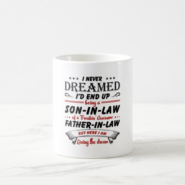 Mug Je N'Ai Jamais rêvé que je finirais par être un ge (Centre)