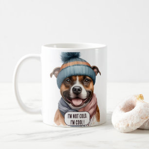 Mug Je n'ai pas froid je suis cool - Staffordshire Bul