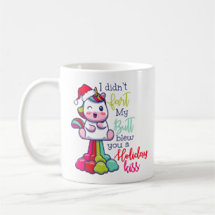 Mug Je n'ai pas pété mon coeur vous a fait un baiser d