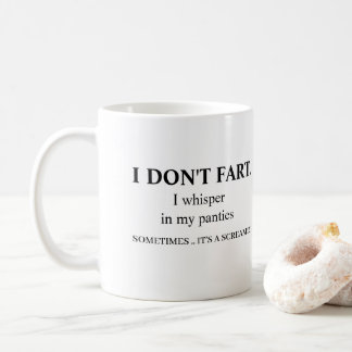 Mug Je n'ai pas peur d'être drôle et grossier 