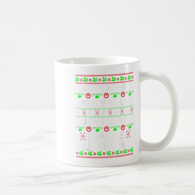 Mug Je n'ai pas toujours Jingle Bells Drôle Noël Noël  (Droite)