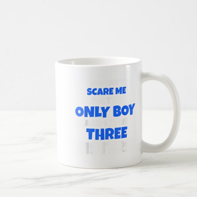Mug Je n'ai que trois soeurs frère G (Droite)