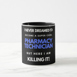 Mug Je n'aurais jamais rêvé de devenir une pharmacie s