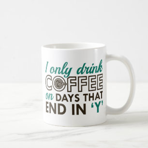 Mug Je ne bois que du café
