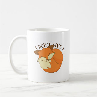 Mug Je ne donne pas un Fox