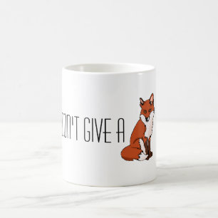 Mug Je ne donne pas un renard