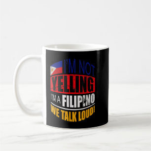 Mug Je ne hurle pas Je suis un cadeau philippin Philip
