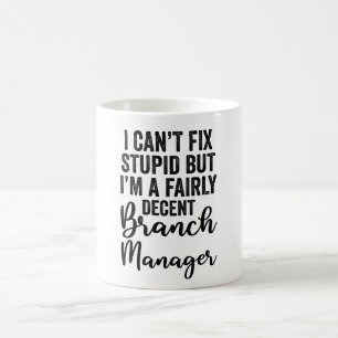 Mug Je ne parviens pas à résoudre des bêtises Je suis 