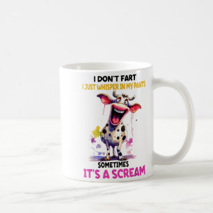 Mug Je ne péte pas, je chuchote simplement dans mon pa