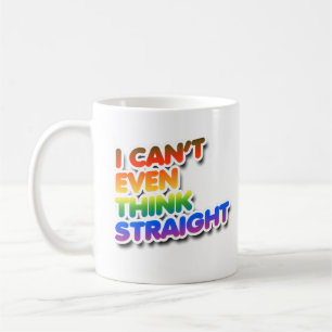 Mug Je ne peux même pas penser droit