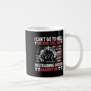 Mug Je ne peux pas aller en enfer le diable a encore d