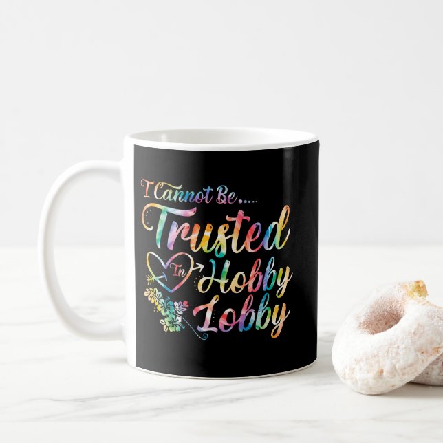 Mug Je Ne Peux Pas Avoir Confiance Dans Le Hall Du Hob (Avec donut)