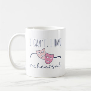Mug Je ne peux pas avoir de répétition