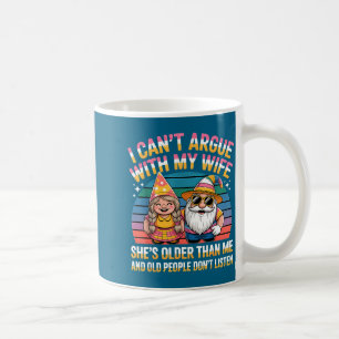 Mug Je ne peux pas contredire ma femme, elle est plus