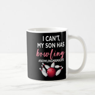 Mug Je ne peux pas Mon fils a du bowling Mama-life Mam