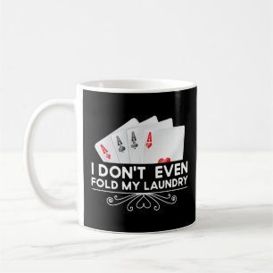 Mug Je ne Plier même pas ma carte de blanchisserie Gam