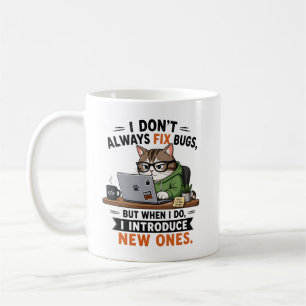 Mug Je ne répare pas toujours les bogues