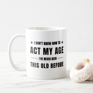 Mug je ne sais pas me comporter comme quelqu'un de mon