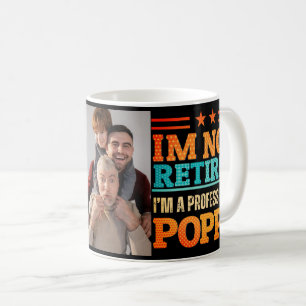 Mug Je ne suis pas à la retraite Je suis un pavot prof