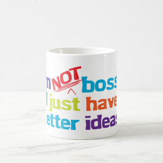 Mug Je ne suis pas autoritaire