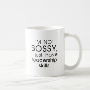 Mug Je ne suis pas Bossy