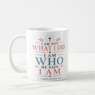 Mug Je ne suis pas ce que j'ai fait Je suis qui il dit