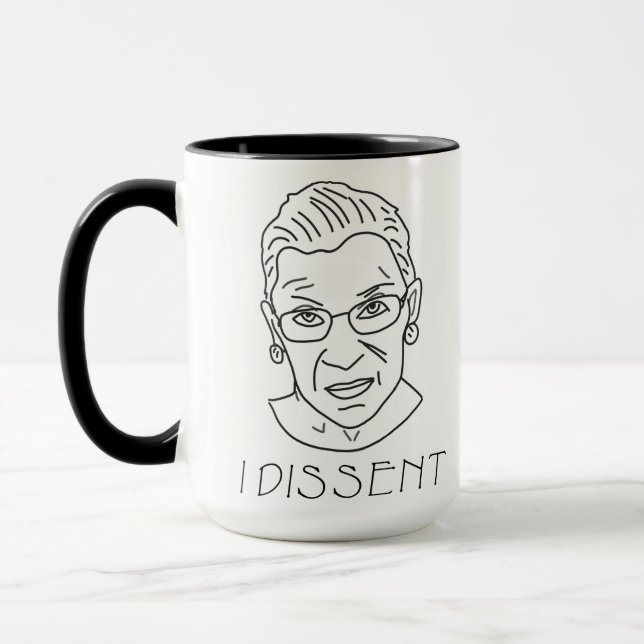 MUG JE NE SUIS PAS D'ACCORD (Gauche)