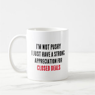 Mug Je ne suis pas foutu ; j'ai juste une forte appréc