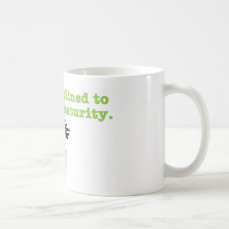 Mug Je ne suis pas incliné pour démissionner à la