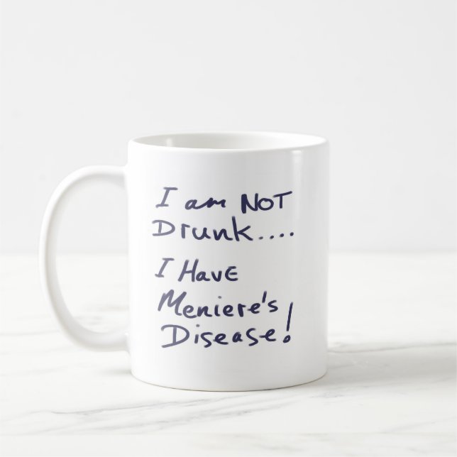 Mug Je ne suis pas ivre T-Shirt (Gauche)