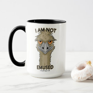 Mug Je ne suis pas le calembour drôle   d'émeu