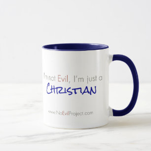 Mug Je ne suis pas le Mal, je ne suis qu'un christiani